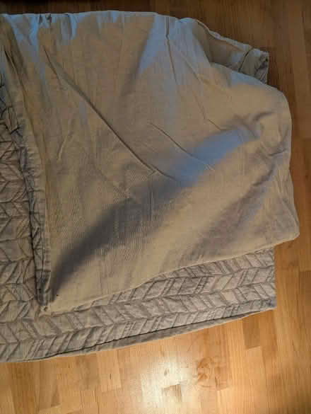Photo of free Two king size pillow shams (Bitter Lake) #2