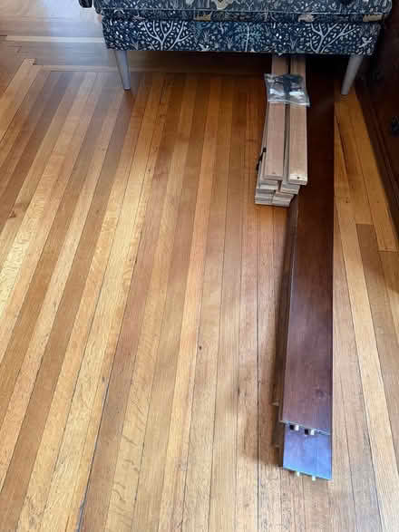 Photo of free Twin bed, wood (Brookline Village) #4