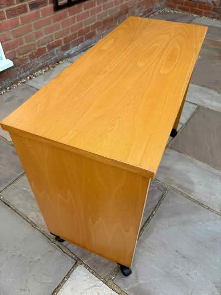 Photo of free Desk Table with Castors (Meppershall SG17) #1