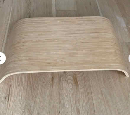 Photo of free IKEA Sigfinn monitor riser bamboo (Kilburn NW6) #1