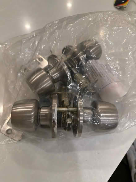Photo of free 2 pieces of door knobs (East Palo Alto CA) #1