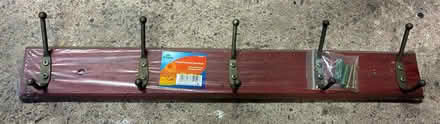 Photo of free 5 hook coat rack (Great Boughton CH3) #1