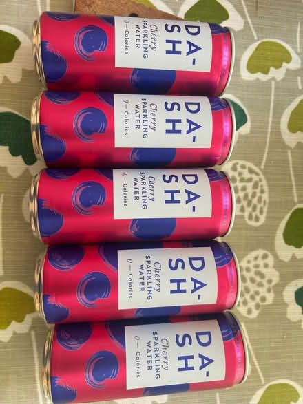 Photo of free DA-SH Cherry sparkling water x5 (West Heath B38) #1
