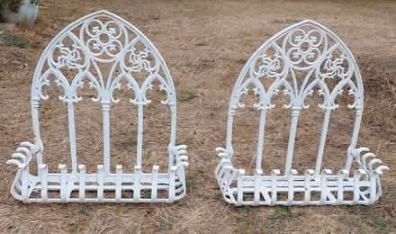 Photo of free Decorative wrought iron plant pot holders as seen. (Top Amersham HP6) #1
