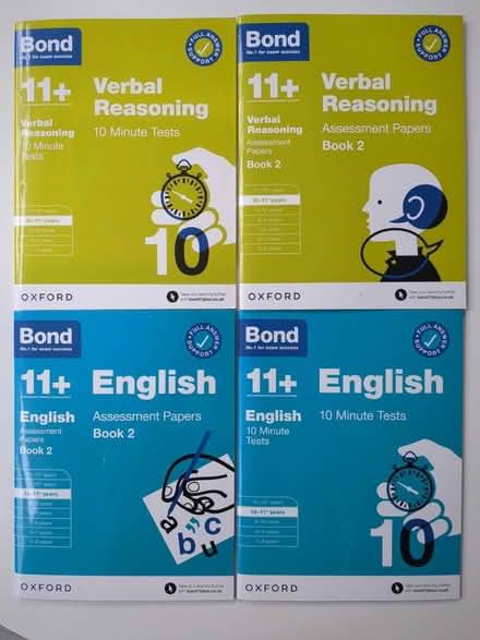 Photo of free 11+ revision books, mostly blank (Harringay Ladder N8) #1