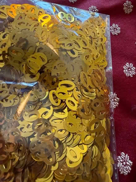 Photo of free Metallic gold 60 confetti (Oak Brook) #1