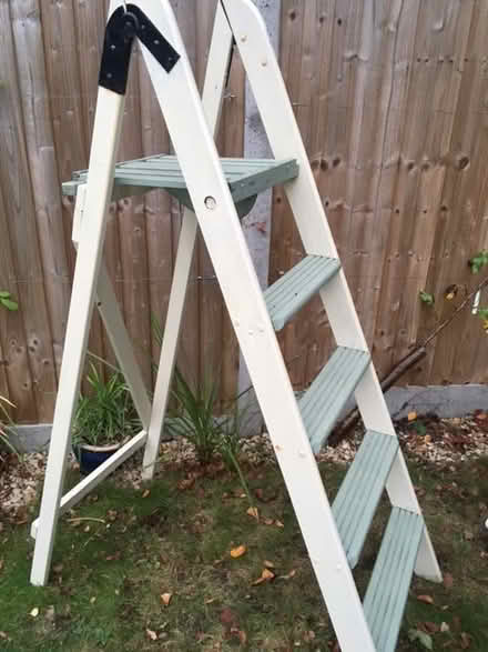 Photo of free upcycled wooden steps for garden (Wokingham RG41) #2