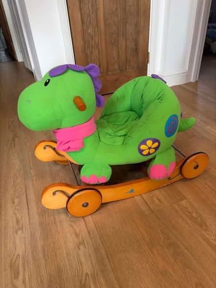 Photo of free Child’s rocking dinosaur (Letchworth SG6) #2