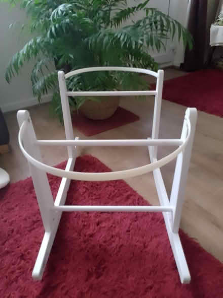 Photo of free Crib on wooden stand (Walderslade) #2
