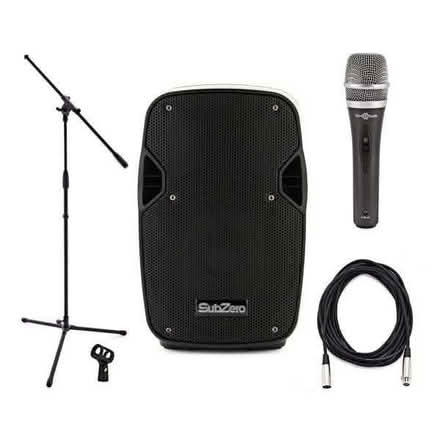 Photo of free SubZero SZS-P8A (bluetooth speaker), microphone with stand (Clifton BS8) #1