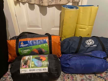 Photo of free 4 man Tent and Sleeping bags (Northwood HA4) #1