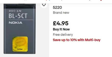 Photo of free Blue NOKIA 2310 Mobile Phone (B90 shirley) #2