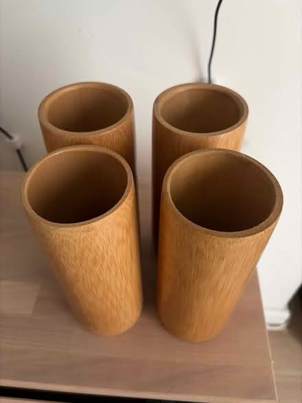 Photo of free 4 x bamboo cutlery holder (Upper Clapton E5) #1