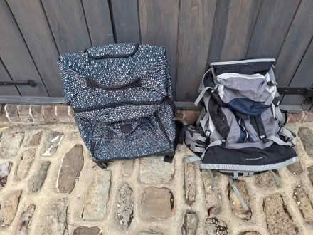 Photo of free Rucksack and wheelie bag (Forest Green near Dorking) #1