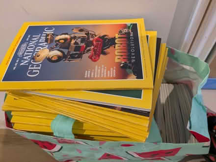 Photo of free National Geographic Magazines (Chorleywood WD3) #1