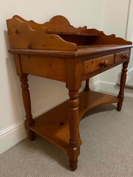 Photo of free Pine Desk/dressing table (Crookes S10) #2