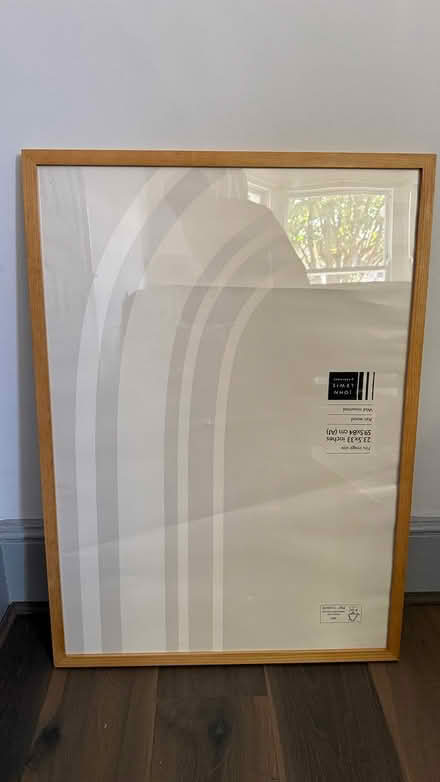 Photo of free Wooden picture frame 62.5cm by 87cm (SE20) #1