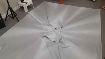 Photo of free Garden umbrella fabric (Southdown and Truscott) #1