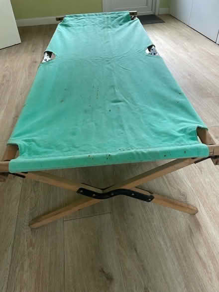 Photo of free Two vintage camp beds (Parkstone BH14) #1