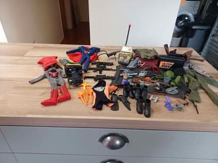 Photo of free Action Man clothes and accessories plus Captain Scarlett and (Oxhey Hall WD19) #2
