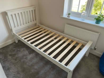 Photo of free Wooden single bed frame (Faringdon SN7) #2