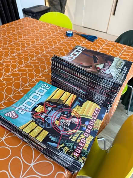 Photo of free 2000 AD back issues (Florence Park OX4) #2