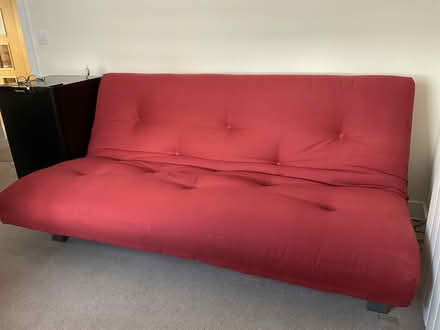 Photo of free 3 seat futon style sofa bed (Milngavie G62) #1