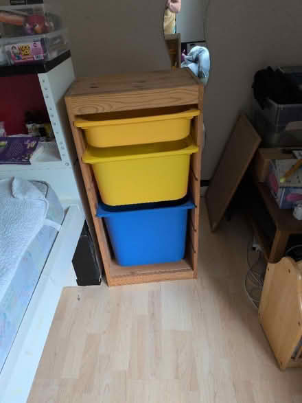 Photo of free IKEA storage bin unit (Deerwood Close SK10) #1