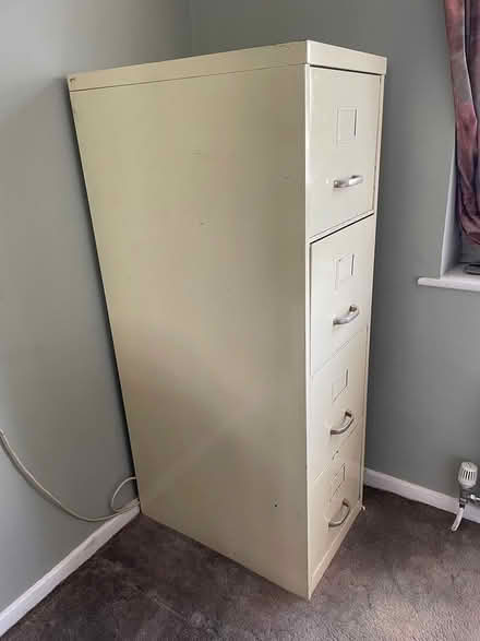 Photo of free Vintage Filing Cabinet - Cream (Cowplain PO8) #2