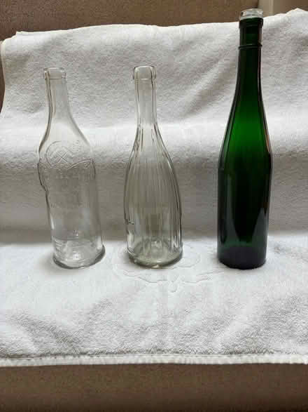 Photo of free 3 decorative wine bottles (Sagamore Hills/northfield) #1