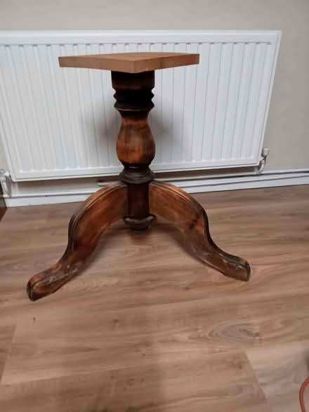 Photo of free The base of a table only, real wood. (Old Harlow CM17) #3