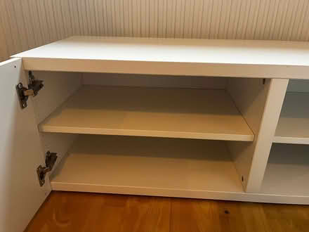 Photo of free Ikea TV cabinet, white, fair cond (Sydenham / Penge SE26) #2