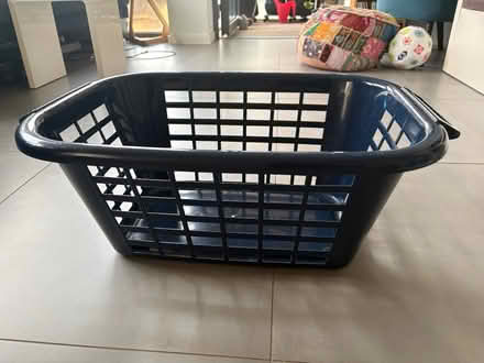 Photo of free Laundry Basket, Addis, Dark Blue (Union Street, Borough SE1) #2