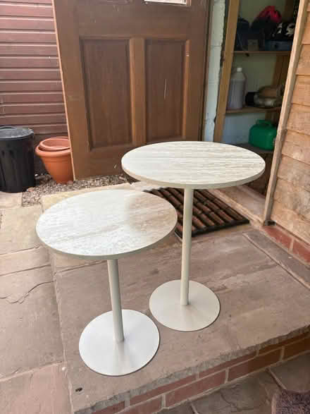 Photo of free Two table stands (HR4 8lg) #1
