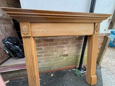 Photo of free Wooden Fireplace (Emmer Green RG4) #1