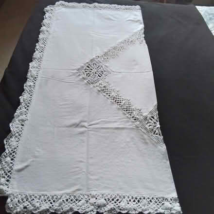 Photo of free White Table Cloth (Uplands / Riverside) #1