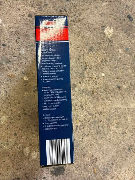 Photo of free Wireless digital door chime (Great Boughton CH3) #2