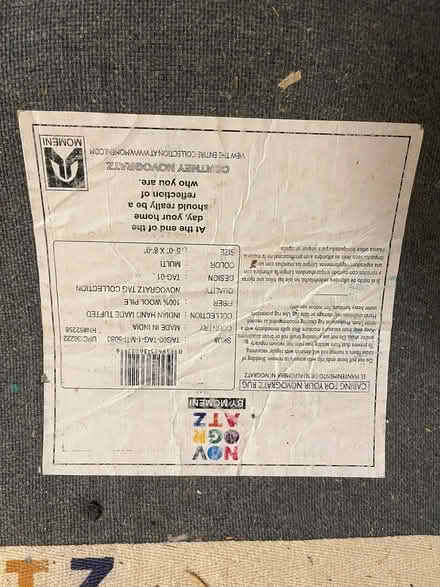 Photo of free Two rugs (Whixley HG5) #3