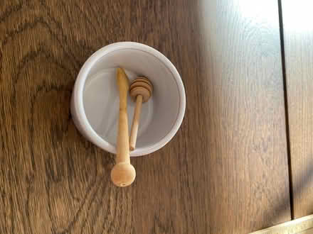 Photo of free (Pics) Covered stoneware container (Pleasant Hill) #2