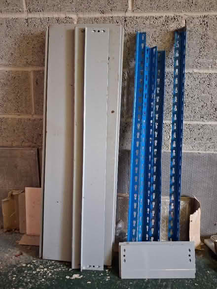 Photo of free Metal shelving unit (Clacton-on-Sea CO15) #1