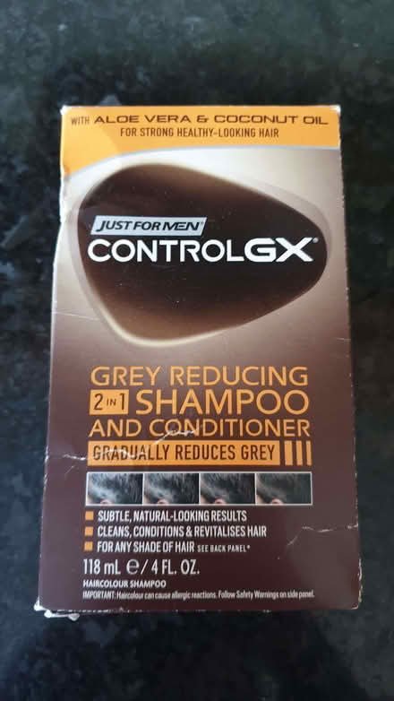Photo of free Grey Reducing Shampoo (Control GX) (Buggs Bottom RG4) #1