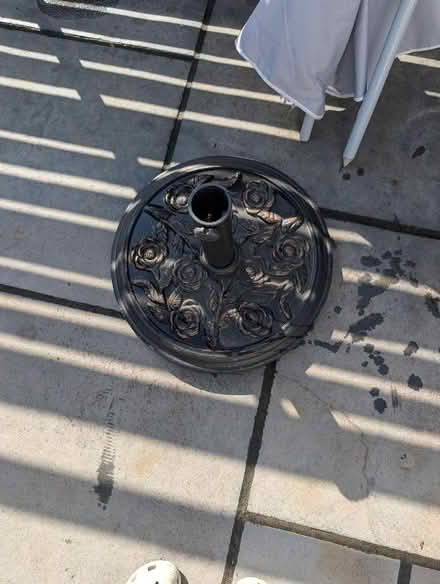 Photo of free Parasol base (Sherwood NG5) #2