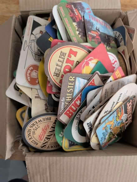 Photo of free Beer mat collection from 70s, 80s (Prince William Court CB4) #1