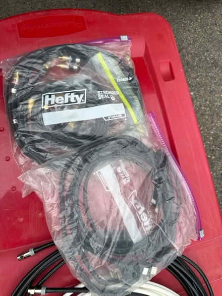 Photo of free AV Cables and other cords (84th & Washington) #3