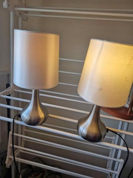 Photo of free Pair of touch base lamps (Up Hatherley GL51) #1