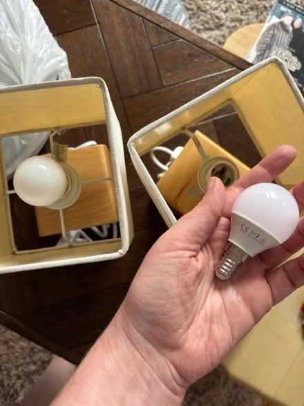 Photo of free 2 small lamps (Heeley, S2) #3