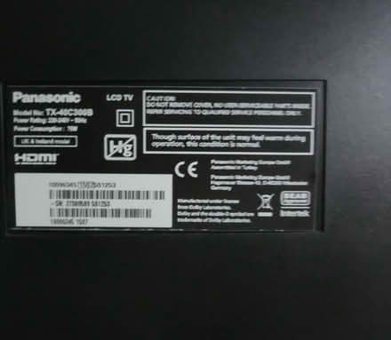 Photo of free Panasonic TV monitor (Dunstable LU6) #2