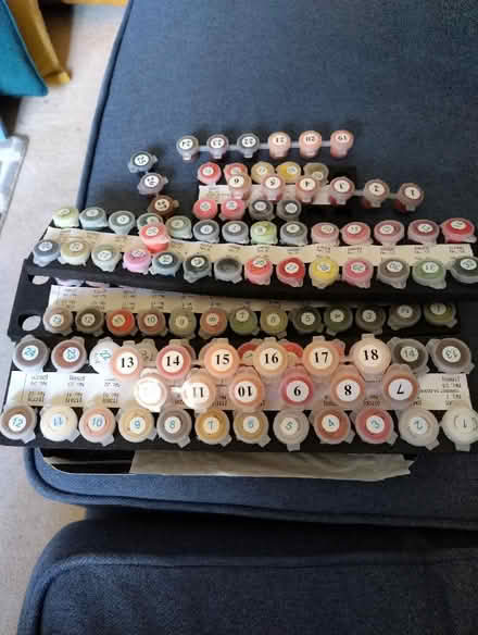 Photo of free Paint by numbers paints (Leigh RH2) #1