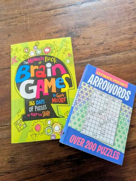 Photo of free puzzle books (Berkhamsted HP4) #1