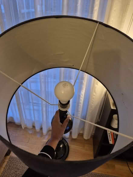 Photo of free Black Floor Lamp (Elizabeth Gate TW8) #4
